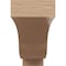 Ekena Millwork 6"W x 36"D x 12"H Thin Newport Rough Cedar Woodgrain TimberThane Corbel, Primed Tan CORUR06X36X12NEWRCPR - alternate 3
